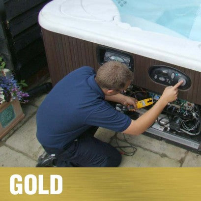 Gold Hot Tub Service - Riptide product range only - £349.00